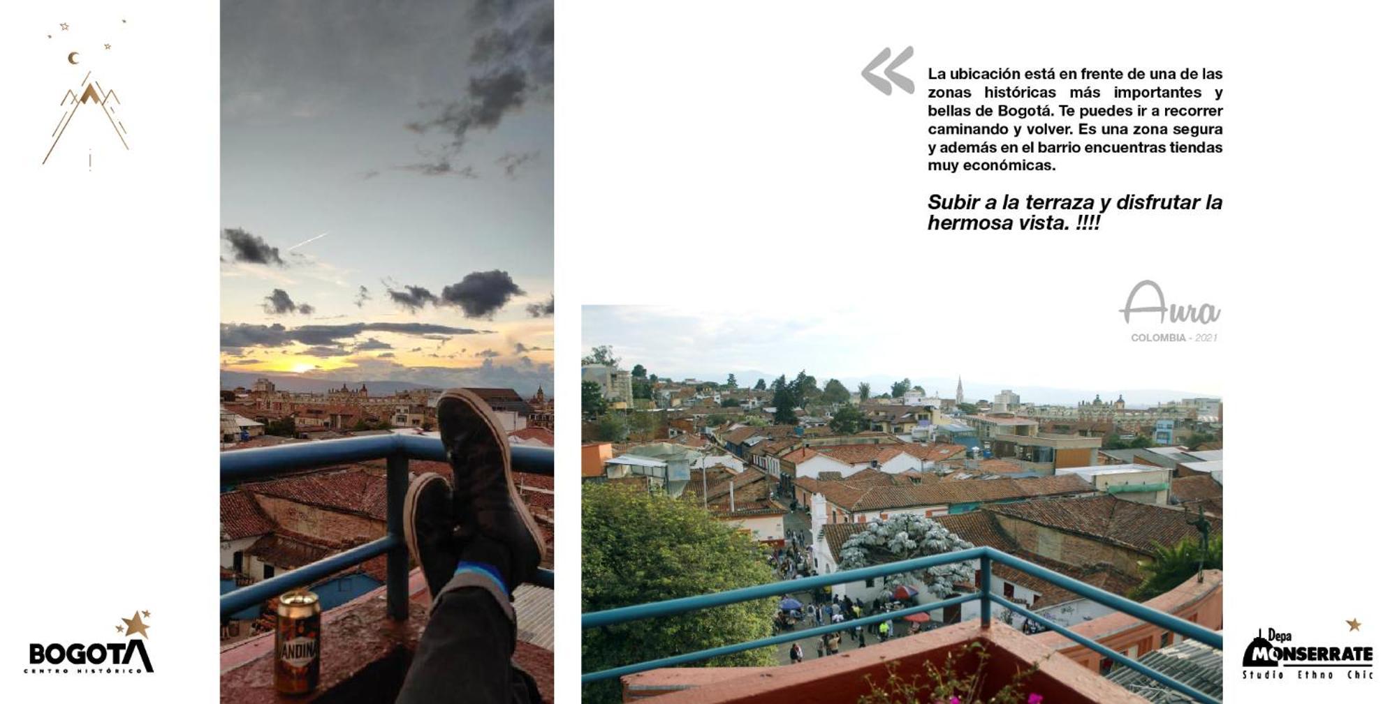 Depa Monserrate - Charming Historic Nest With Breathtaking Mountain Views - Apartaestudio โบโกตา ภายนอก รูปภาพ